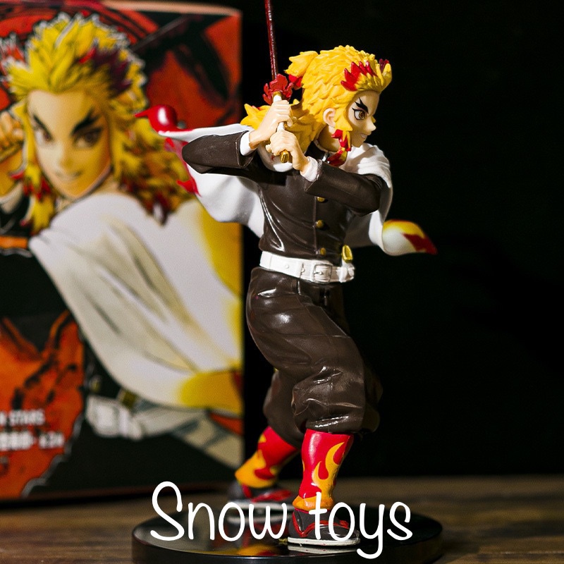 Mô hình Kimetsu No Yaiba - Thanh gươm diệt quỷ - Viêm Trụ Rengoku Kyoujurou - Vibration Stars - Cao 20cm