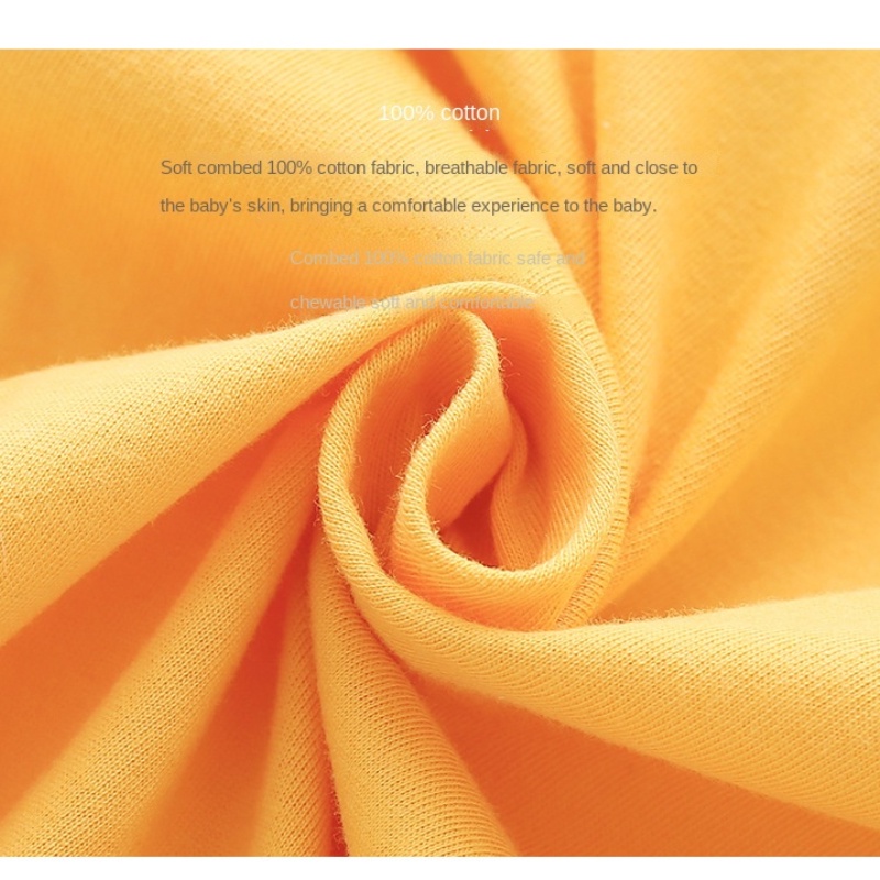 Áo Liền Quần Tay Ngắn Vải Cotton In Hình Hổ Hoạt Hình Dành Cho Bé Trai Gái 0-24 Tháng Tuổi