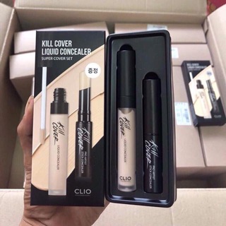 Set che khuyết điểm Clio Kill Cover Liquid Concealer