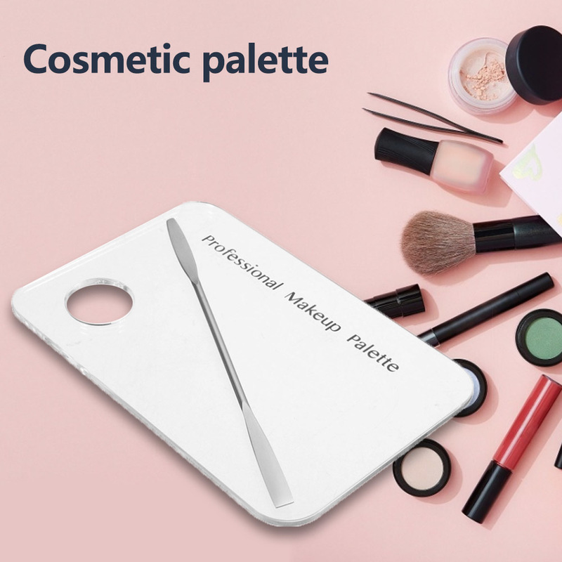 [Hàng mới về] Bảng phấn trang điểm kèm cây trộn màu tiện dụng