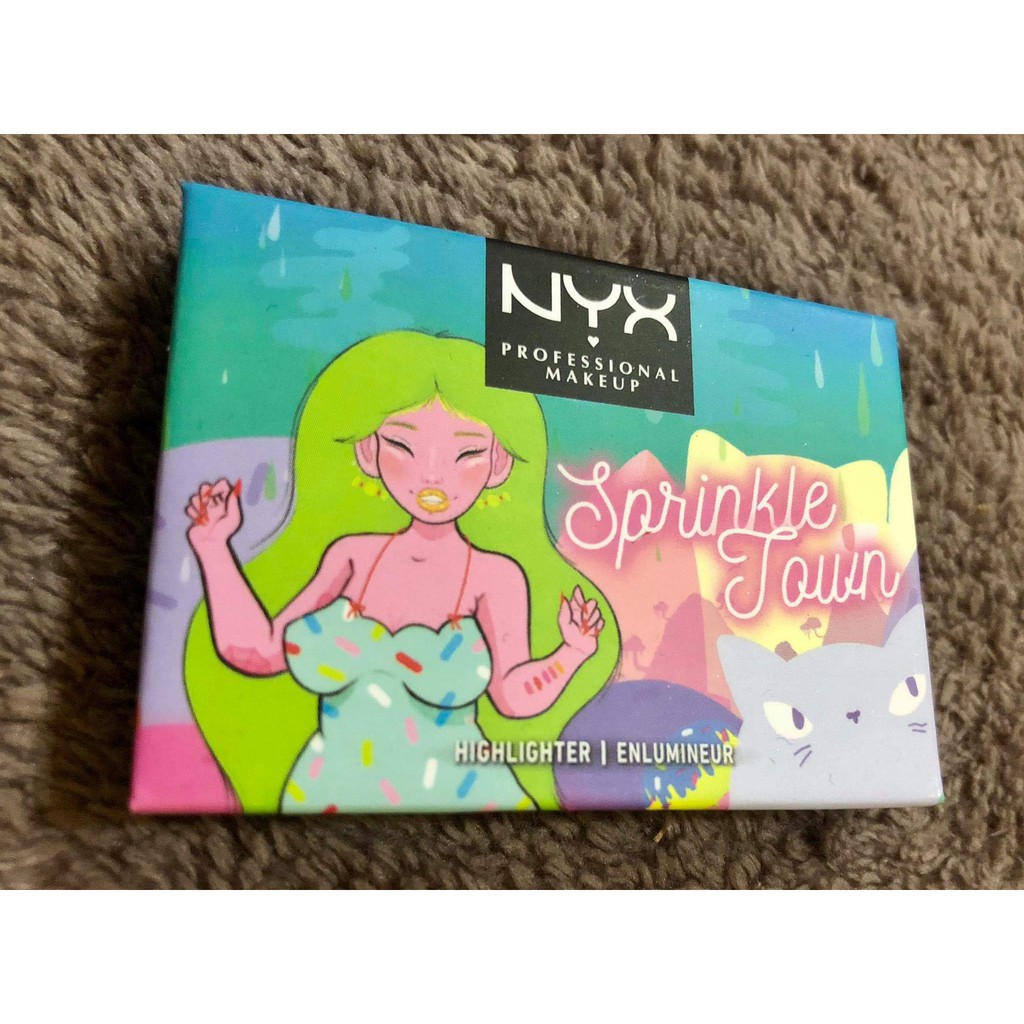 Phấn bắt sáng nyx professional makep SPRINKLE TOWN Highlighter  Mỹ