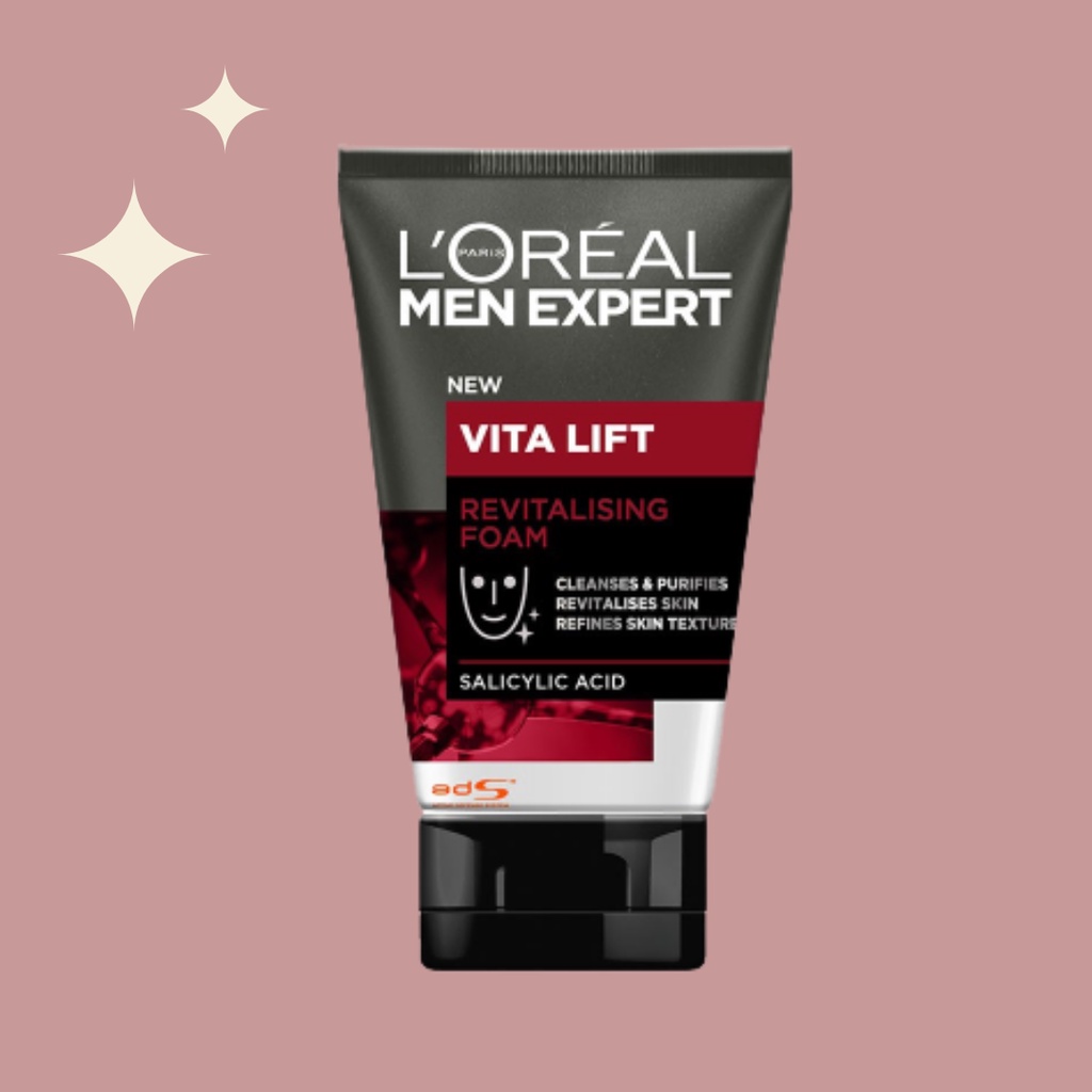 L'OREAL LOREAL (Hàng Mới Về) Sữa Rửa Mặt L 'Oreal Paris Tạo Bọt Nâng Cơ Mặt 100ml