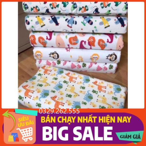 (FreeShip) Gối cao su non siêu mềm cho trẻ chống méo đầu