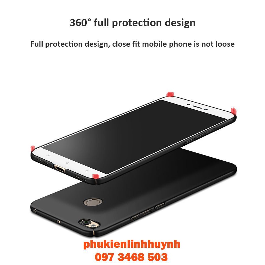 [Xiaomi Redmi Note 5a Prime] Ốp lưng MSVII nhưạ cứng full cạnh chính hãng MSVII cho note 5a prime