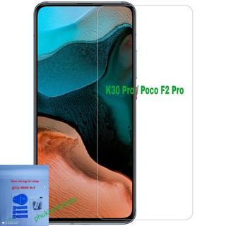 Kính cường lực Xiaomi Redmi K30 Pro / Poco F2 Pro trong suốt loại tốt Full màn 98% ( tặng keo mép ) 2
