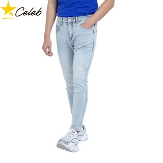 Quần Jean Nam Xanh Sáng Trơn CELEB