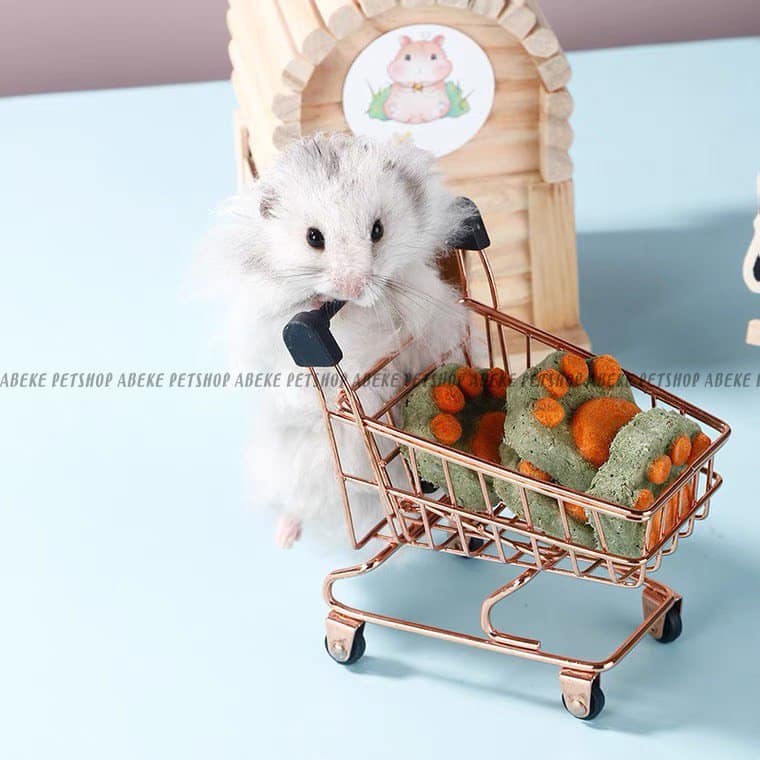 Bánh thịt xay sấy khô snack thưởng cho thú cưng 5g