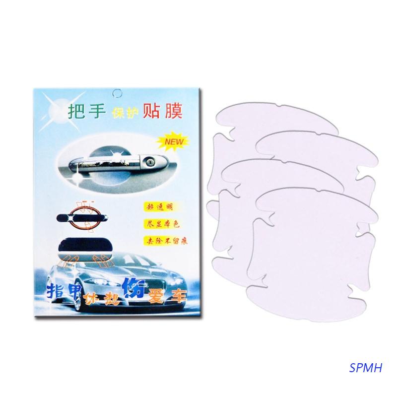 Set 4 Miếng Dán Bảo Vệ Tay Cầm Cửa Chống Trầy Xước