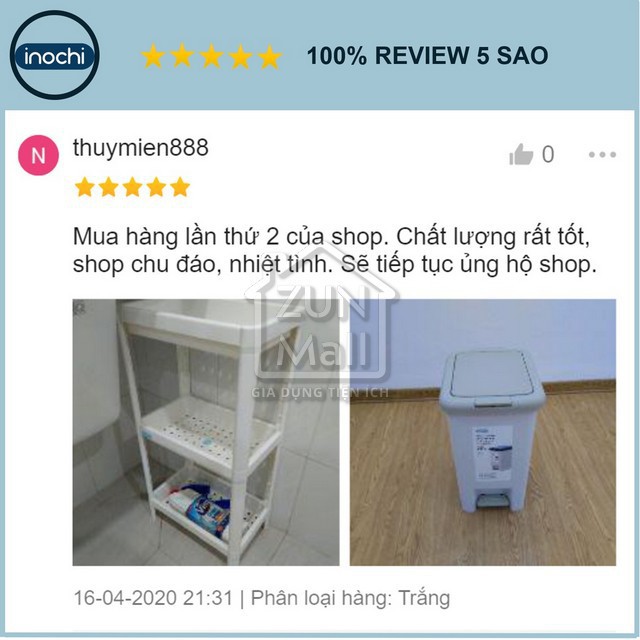 Kệ Đa Năng 2 Tầng Inochi Bằng Nhựa - Dùng Để Đựng Gia Vị Nhà Bếp Đựng Đồ Thực Phẩm Hoặc Làm Giá Để Đồ Nhà Tắm Phòng Ngủ