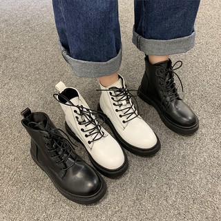 Giày ulzzang cao cổ da mềm mã B2