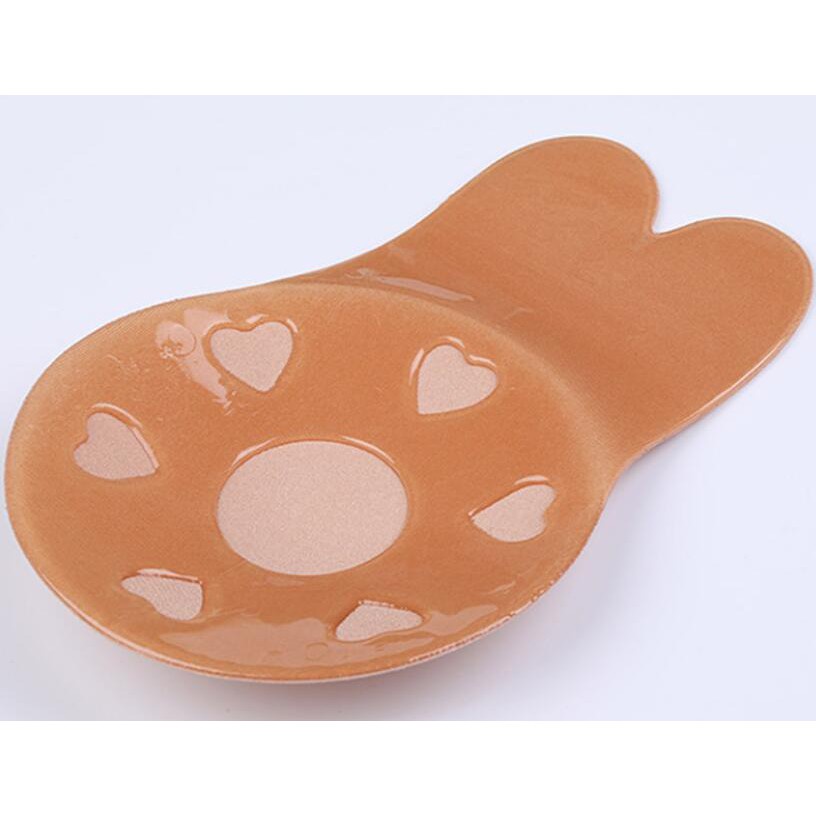 Miếng Dán Ngực Silicone Hình Tai Thỏ Chống Chảy Xệ