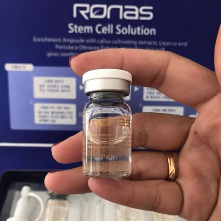 Serum tế bào gốc Ronas Stem Cell Solution 5ml phục hồi , tái tạo da