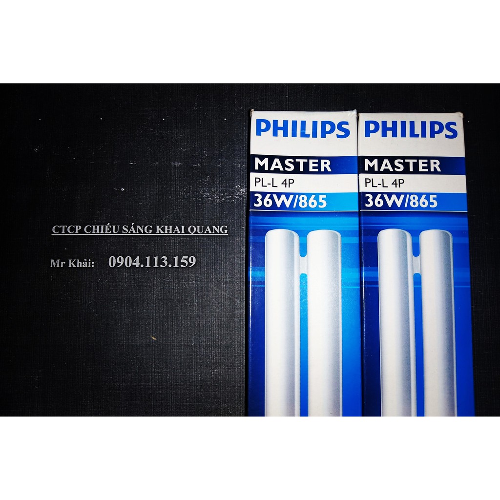 (SALE) Bóng đèn chữ U Philips 36W Master PL-L 36W 4P