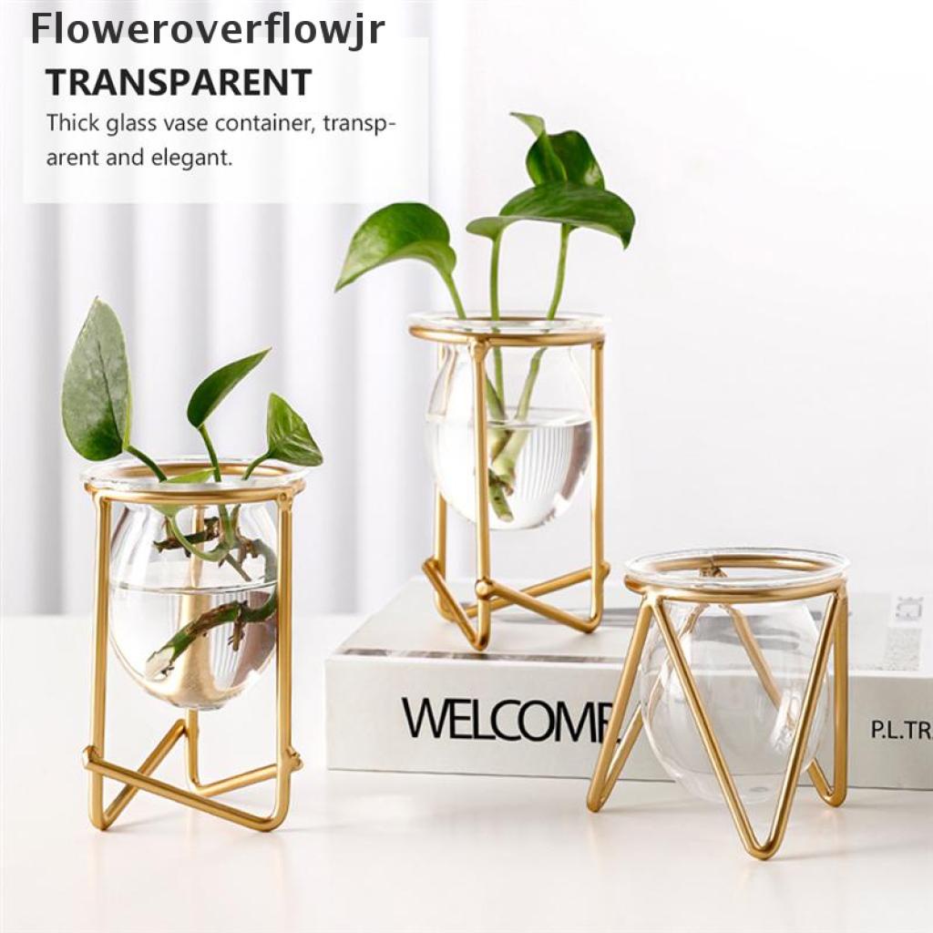 Bình Hoa Thủy Tinh Để Bàn Trang Trí Phong Cách Bắc Âu