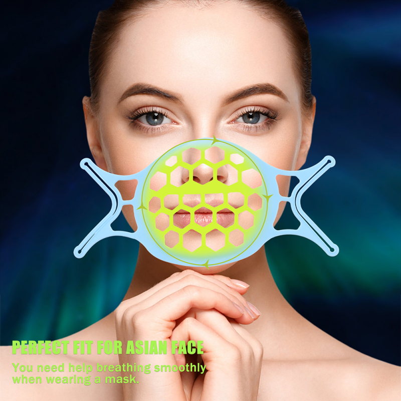 Miếng đệm lót khẩu trang bằng silicon thoáng khí không trôi son | BigBuy360 - bigbuy360.vn