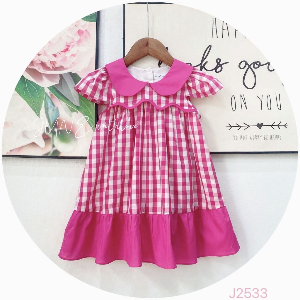 Đầm hồng baby ngọt ngào cho bé gái
