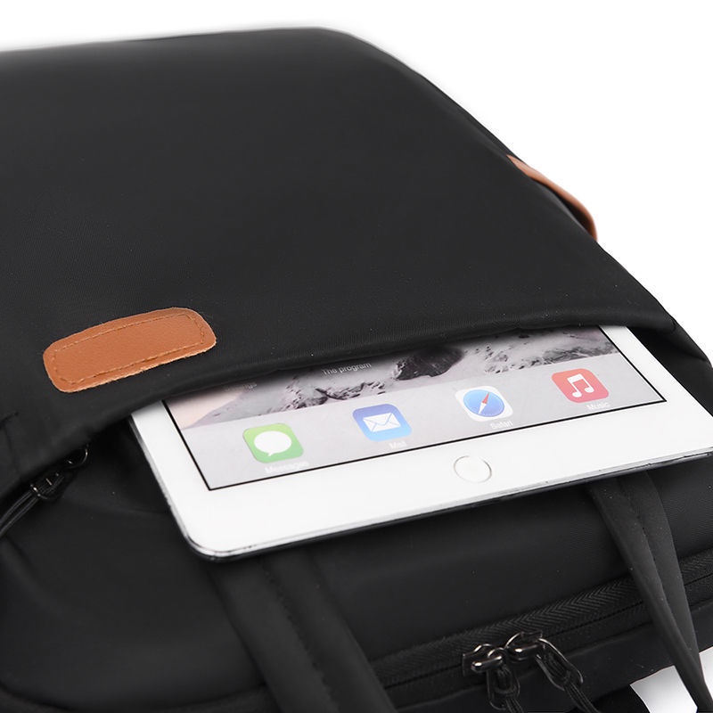 New casual 14-inch computer bag women's backpack fashion simple large capacity schoolbag Oxford cloth business travel backpack