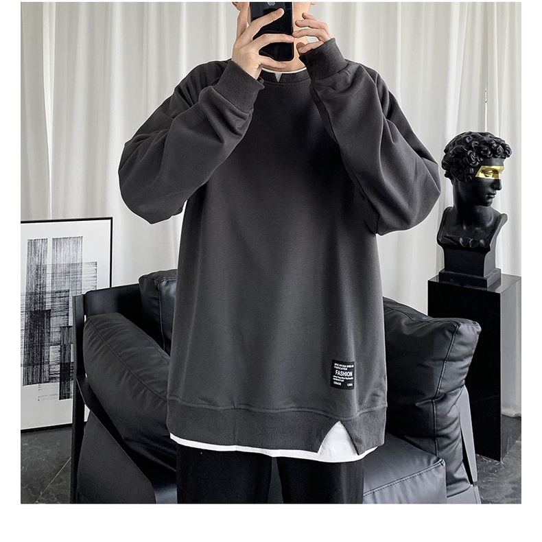 Áo Sweater nam, áo nỉ nam thời trang Ulzzang Hàn Quốc