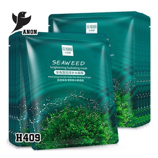 [Flash Sale]BỘ 10 miếng MẶT NẠ TẢO BIỂN SEAWEED– Cung cấp ẩm, giúp da trắng sáng mịm màng hơn mỗi ngày