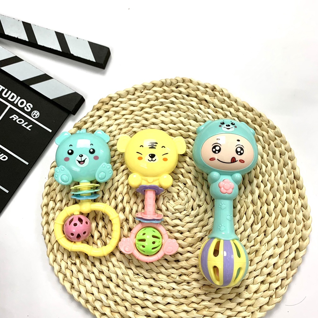 xúc xắc cho bé, bộ đô chơi xúc xắc 7 món cho bé loại đẹp