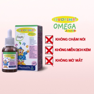 Bổ sung Omega - Omega Junior Gocce - phát triển não bộ cho trẻ - Nhập khẩu chính hãng từ Ý lọ 30ml