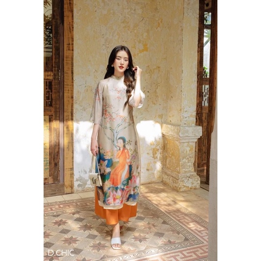 Dchic- áo dài Minh Tiêu sz M