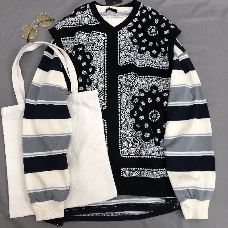 Áo gile nỉ họa tiết siêu đẹp, dày dặn, mềm mịn nam nữ áo đôi unisex ulzzang - ẢNH THẬT