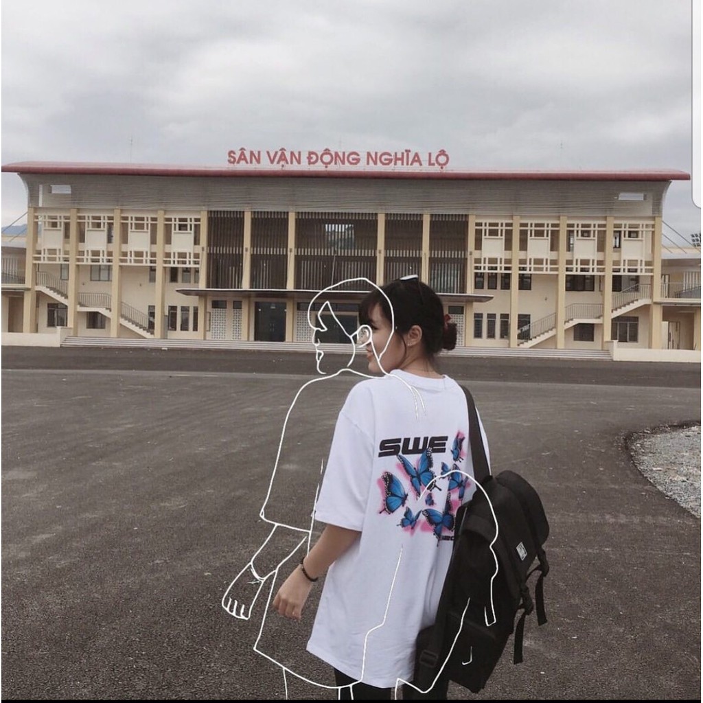 [Y HÌNH 100%]Áo Thun Nam Nữ SWE From Rộng Hot Trend Mới Vải Mềm Mịn Giá Xưởng | BigBuy360 - bigbuy360.vn