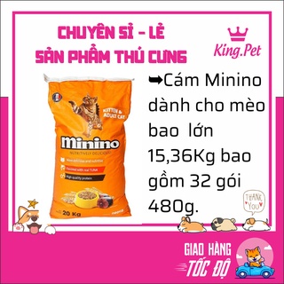 Thức ăn mèo minino cam cho mèo mọi lứa tuổi bao 15kg36