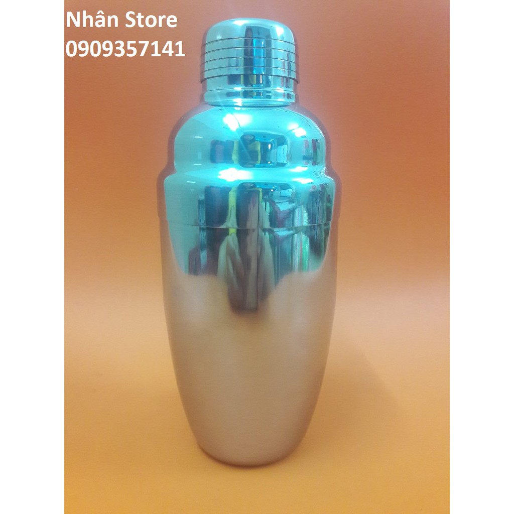 (SALE) Bình lắc cocktail shaker inox 550ml - Dụng cụ thiết yếu cho dân pha chế (Ảnh thật)