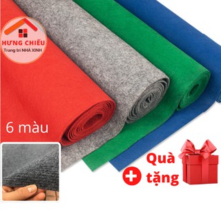  Thảm trải sàn nỉ văn phòng trang trí lót sàn sự kiện giá rẻ nhất dày 3mm