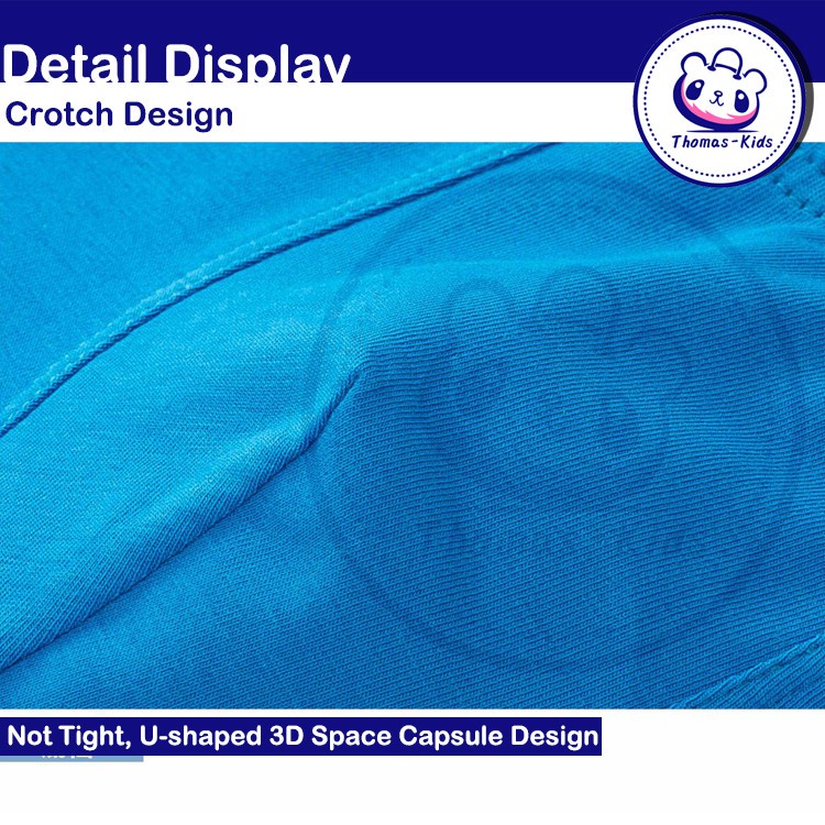 Bộ 5 Quần Lót Boxer Bằng Cotton Mềm Mại In Họa Tiết Hoạt Hình Cho Bé 3-12 Tuổi