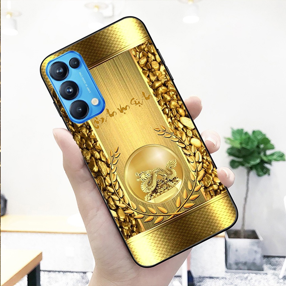 Ốp lưng kính cường lực Oppo Reno6 Reno6z Reno5 Reno4 in hình cao cấp- 12 con giáp- siêu hot.