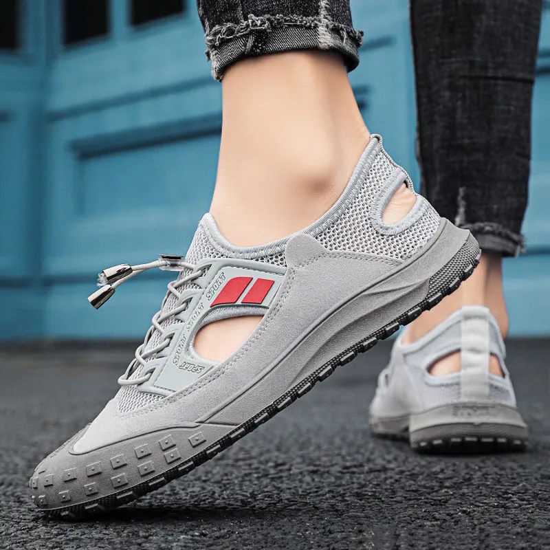 Adidas Xăng đan Thể Thao Thoáng Khí Thời Trang Mùa Hè Cho Nam