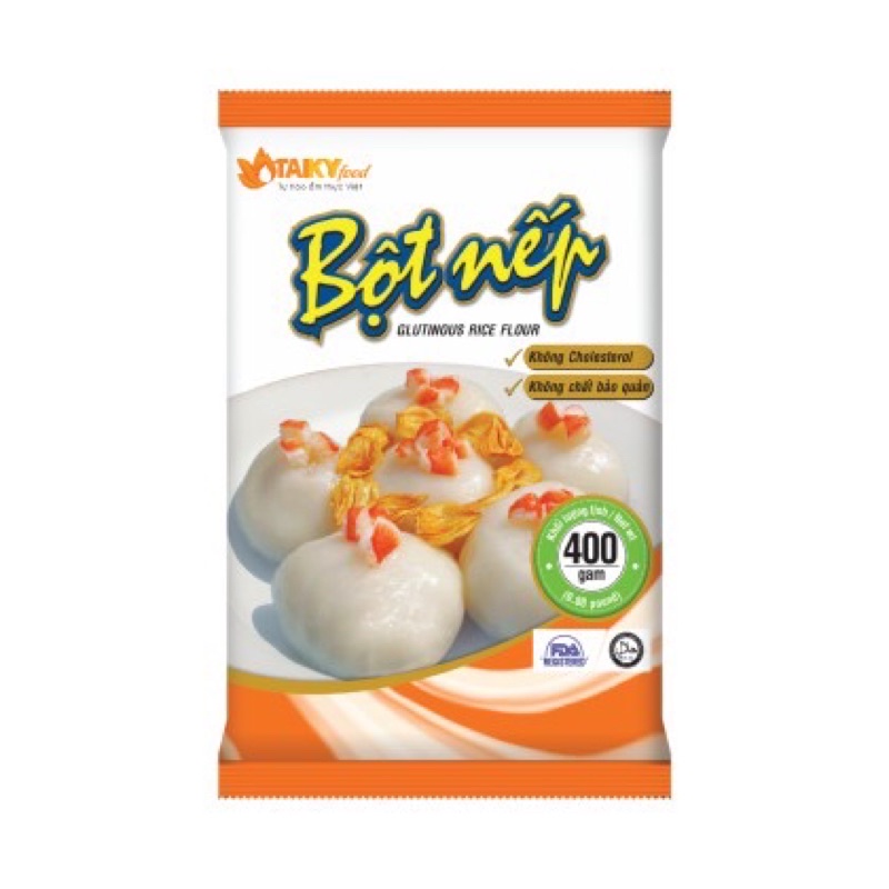 Bột Gạo Bột Bánh Bao Bột Năng Bột Nếp làm bánh Tài Ký 400gr