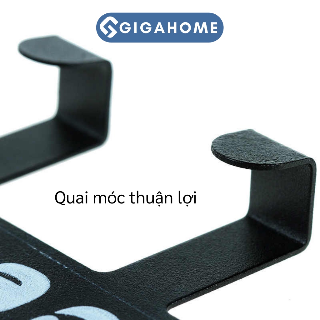Móc Treo Quần Áo Sau Cửa 6 Chấu GIGAHOME Bằng Hợp Kim Không Gỉ 9072