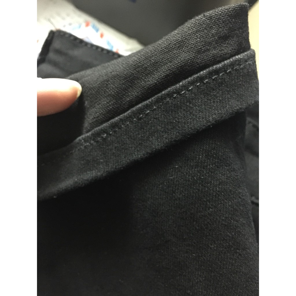 Quần Jeans Nam Rách Gối Đen Trơn | BigBuy360 - bigbuy360.vn