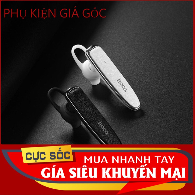 ✔CHÍNH HÃNG ✔Tai nghe BLUETOOTH Không dây 4.2 Hoco E29 SPLENDOUR - Có MIC - Tai nghe 1 Bên tai -BH 12 tháng-1 đổi mới 1