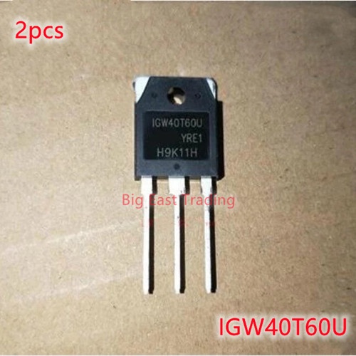 600V 40A 2 CÁI IGW40T60U bộ phận sửa chữa hine hàn biến tần, đảm bảo chất lượng pxa