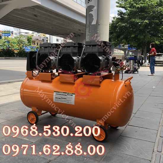 Máy Nén Khí Không Dầu giảm âm thương hiệu Đức -9hp