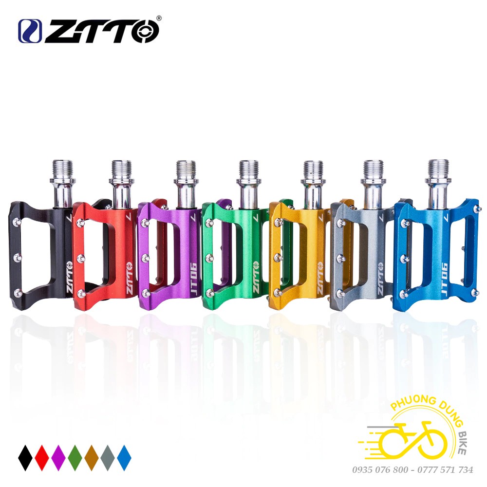 Pedan bàn đạp bạc đạn xe đạp ZiTTO JT06