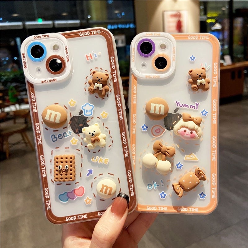 Ốp điện thoại chống sốc gắn charm Full các dòng điện thoại iphone/samsung/oppo/vivo/vsmart/xiaomi/...