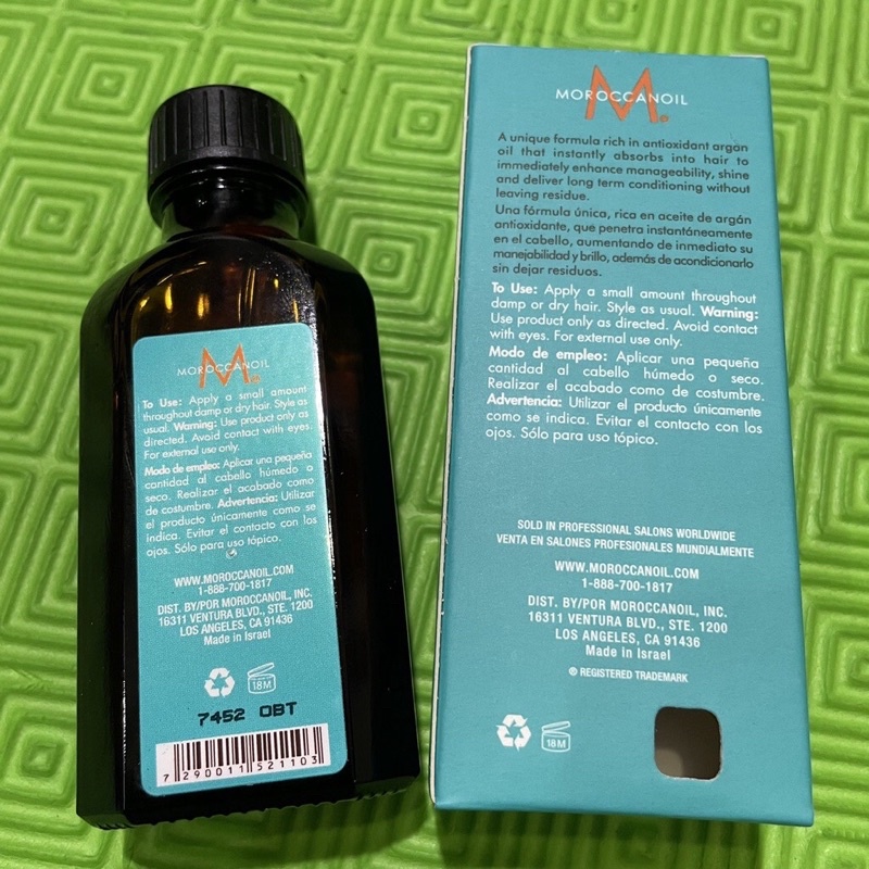 Tinh dầu dưỡng tóc Moroccanoil Treatment 50ml ( For All Hair Types ) - Israel