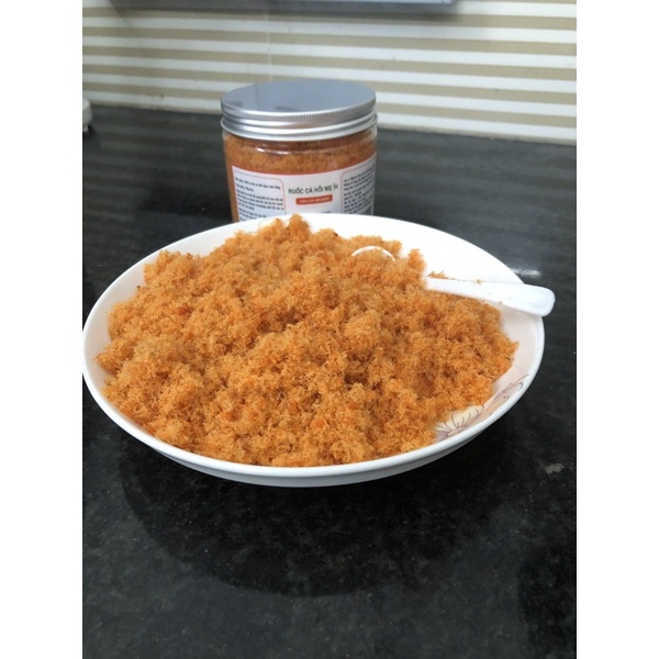 Ruốc Cá Hồi(FREE SHIP) Hũ 140/gam 1hũ thơm ngon béo ngậy nguyên chất không pha trộn không chất bảo quản đặc biệt trẻ em.