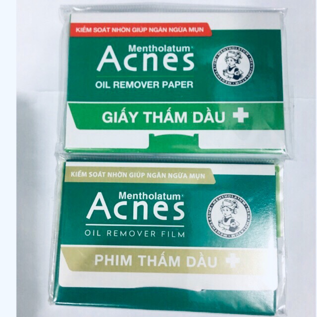 Phim thấm dầu - giấy thấm dầu Acnes