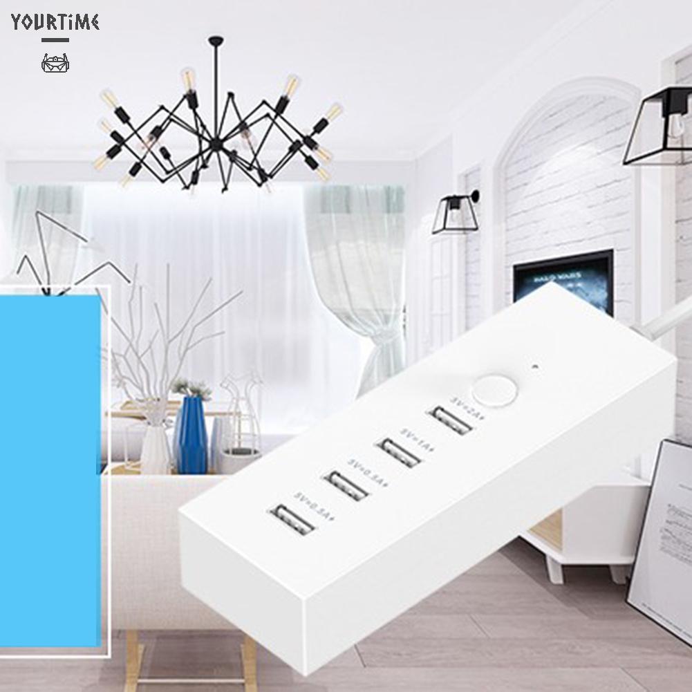 Ổ cắm điện mở rộng đa năng 4 cổng USB 5V 2A