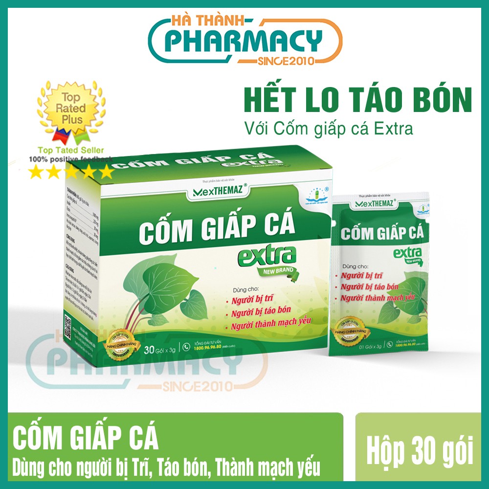 Táo bón người lớn cho bé người bị trĩ táo bón thanh mạch yếu Cốm giấp cá Extra