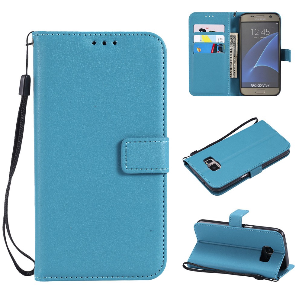 Casing Samsung Galaxy A21s A31 S6 edge plus S5 S4 Flip Cover Wallet Case PU Leather Card Slot Stand TPU Bumper