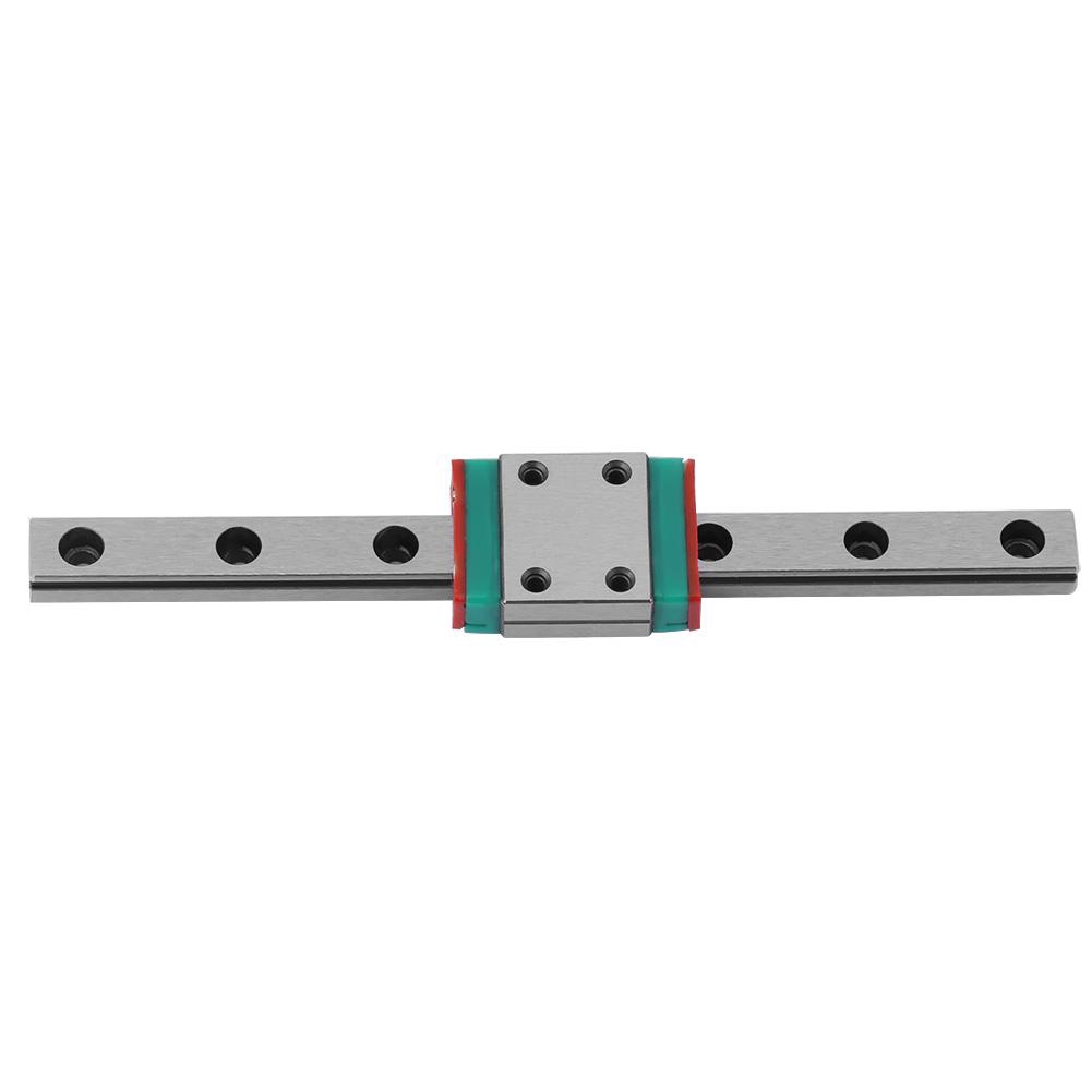 Thanh ray trượt vuông 100mm kèm con