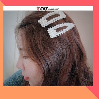 Kẹp Tóc Mái Đính Hạt 2228 SHOP CR7